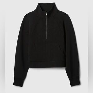 GapFit Black Half-Zip Pullover Size M